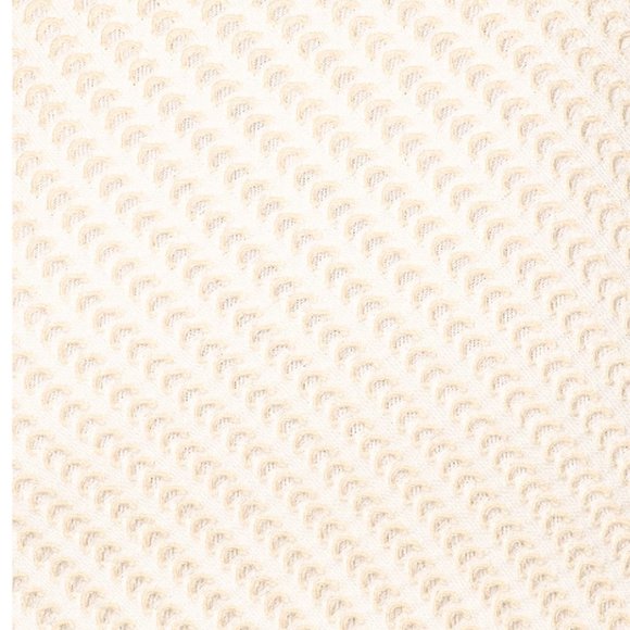 JONATHAN SIMKHAI CHELLE COMPACT POINTELLE LEATHER FRINGE  IVORY DRESS  sz XL - Picture 5 of 6